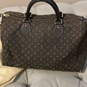 Louis Vuitton Mini Lin Speedy Bag